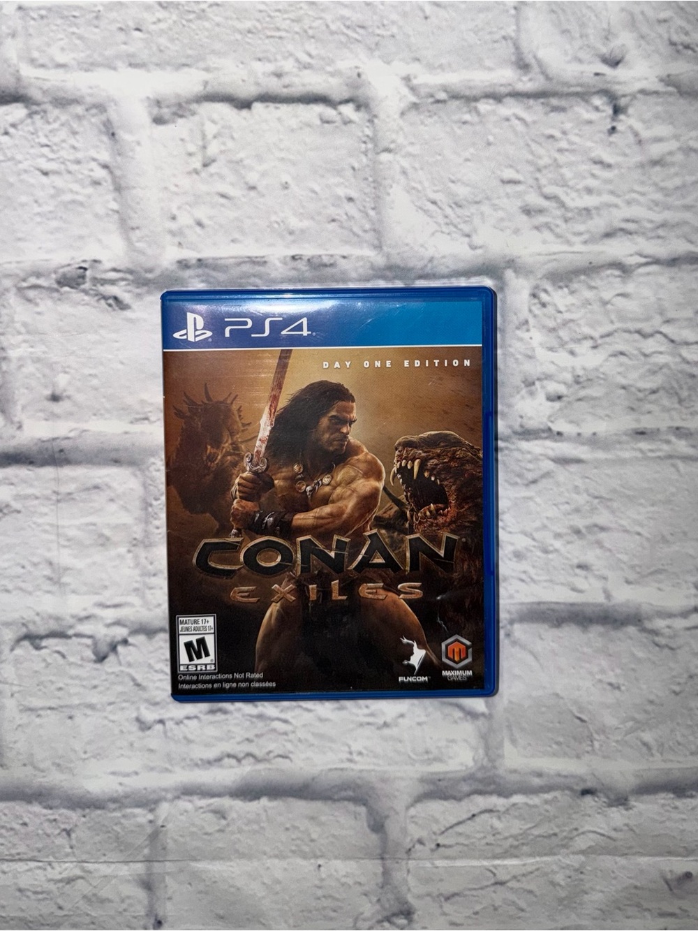 Sony PlayStation 4 Conan Exiles - Blue Case